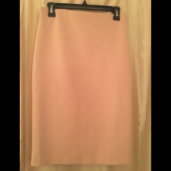 SALE ! PHILOSOPHY BLUSH PONTE FITTED PENCIL SKIRT - Picture 3 of 8